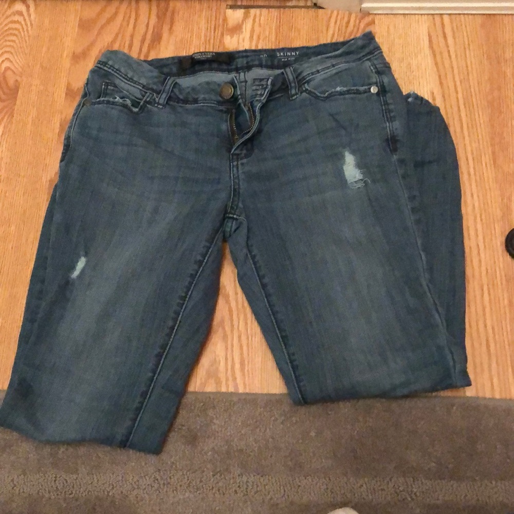 Vera Wang Skinny Jeans